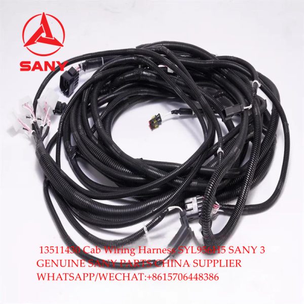 13511430 Original SANY Cab Wiring Harness for SYL956H5 excavator spare parts