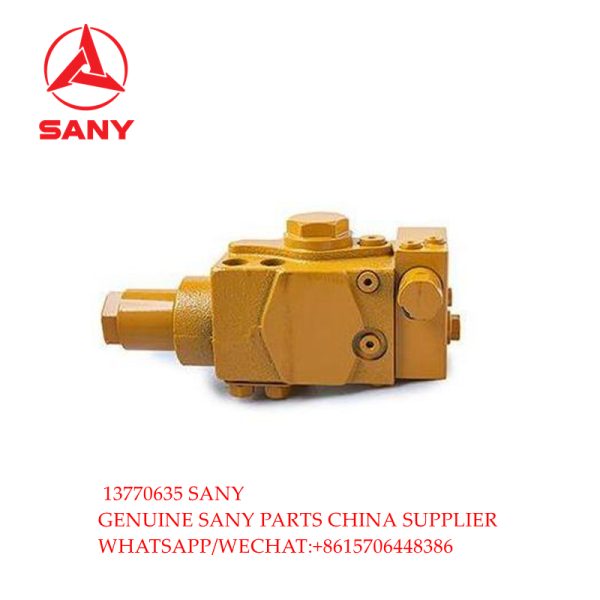 13770635 Original SANY Winch balance valve for SANY truck crane spare parts