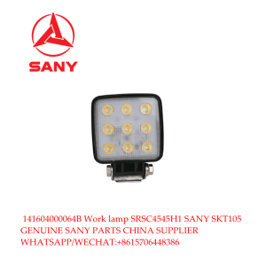 141604000064B Genuine SANY Work lamp for SRSC4545H1 container reach stacker spare parts