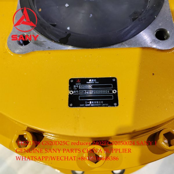14221708 GS20D25C sany reduction gear 2402FG02050024 60042755 for SY335 SY335 SY365 excavator