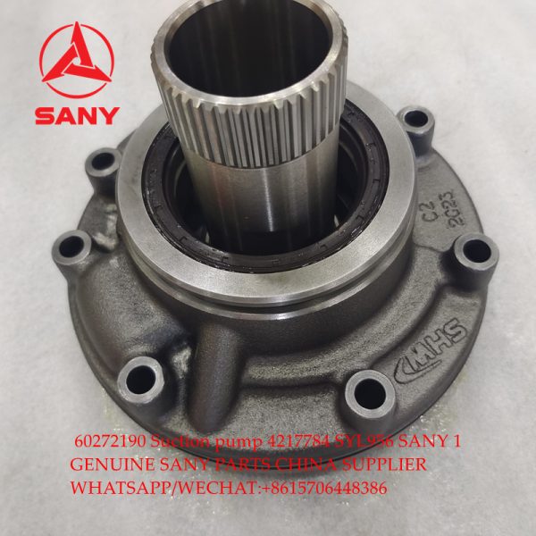 60272190 Genuine Sany Gearbox Suction pump 4217784 St2050000 for SYL956 SYL956H5 wheel loader spare parts