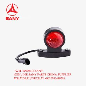 A241100000316 original SANY rear profile light 10-24-P0-R HSKD-SY-04 for SANY truck crane STC250S5 STC800S QY25C spare parts