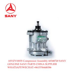 ASYZY10035 60348720 Genuine SANY Crane Parts Compressor Assembly with high quality